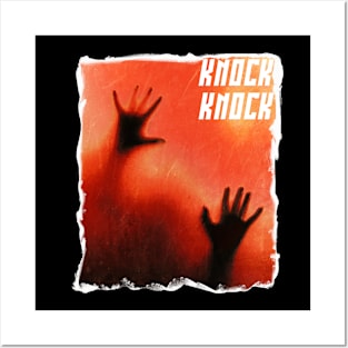 knock knock Halloween T-shirt Posters and Art